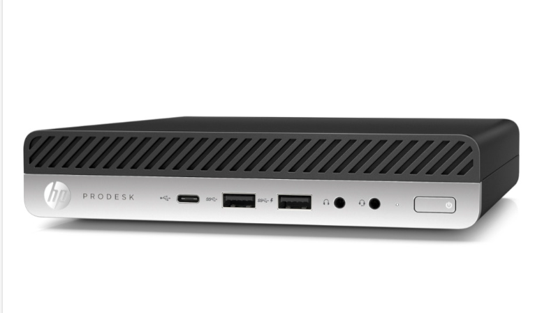 PC HP 600G4 DESKTOP TINY 35W i5-8500T DDR4 2X4GB SD SSD 256GB NVME PCIE